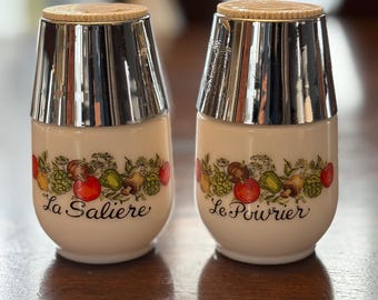 Vintage Gemco " Spice Of Life" Salt & Pepper Shakers