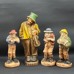 Vintage Siroco Hinterwäldler Band Figuren 4-teiliges Set
