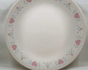 Vintage Corelle "ForeverYours" Pattern 10 1/4 inches Dinner Plate  set of 6