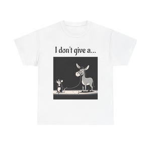 I Don&#39;t Give a... Unisex Heavy Cotton Tee - Funny Graphic Tee, Casual Wear, Gift for Friends, Everyday Humor, Quirky Apparel