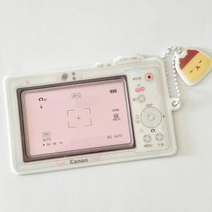 Fotokaarthouder digitale camera | Kpop-pc-houder | Kpop-sleutelhanger | Y2K-fotokaarthouder