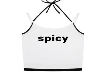 Spicy Double Halter Tank Top