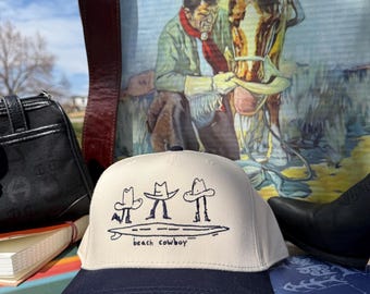Gorra vaquera playera bordada estilo western para verano, vacaciones, conciertos, acampadas, días de playa, gorra vaquera, gorra de camionero y festivales al aire libre.