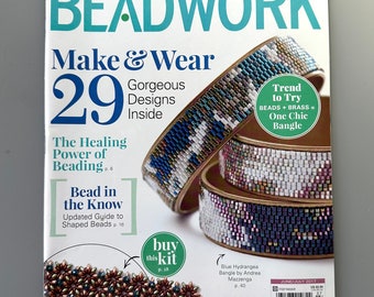Beadwork Magazine June/July 2017 - New Condition