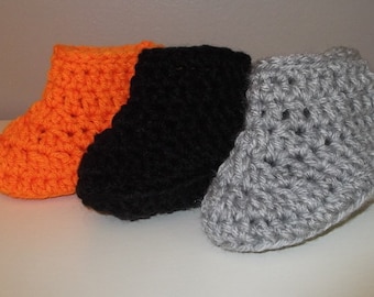 POPULAR ~*~ Colorful ~*~ Hightop Baby Boot Sock ~*~ Baby Slipper Sock ~*~6 up to 9 Month size ~*~ 5 Colors ~*~ Baby Boy or Girl ~*~ Warm