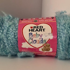 Baby Clouds Yarn New Skein Aquamarine Very Hard to Find Color