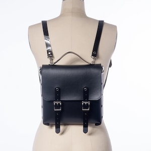 Personalisierte Unisex Echtleder Rucksack Cabrio Umhängetasche Großer Laptop Rucksack passt 14 Zoll Geschenk für gim Reiserucksack