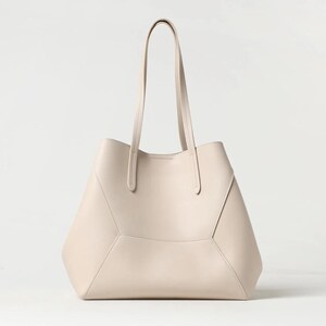 Leather Tote Bag For Women Large With Pocket Handmade Brown Tote With Shoulder Strap Shoulder Bag Crossbody Messenger Handbag Handles