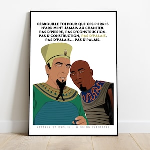 Poster - Amonbofis - Asterix, Mission Cleopatra