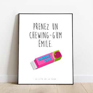 Poster - Chewing Gum - City of Fear