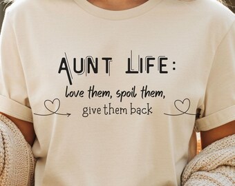 Comfort Colors Funny Aunt Shirt, Funny Aunt Tee, New Auntie Shirt, Gift for Aunt to Be, Gift for Aunt, Gift for Her, New Aunt Tshirt