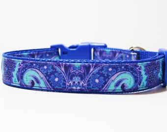 Blue Paisley Dog