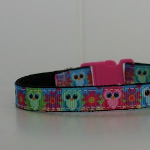 Breakaway Owl Bird Cat Kitten Puppy Safety 3/8&quot; Collar Bell