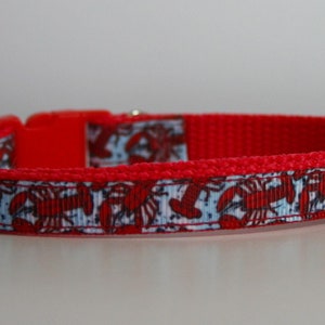 Breakaway Lobster Cat Kitten Puppy Safety 3/8&quot; Collar Bell