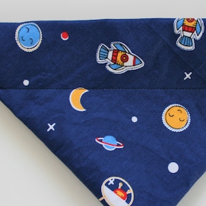 Rocket Dog Bandana Cat Bandana Slip on Collar