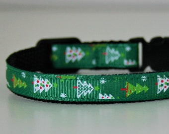 Breakaway Christmas Tree Cat Collar