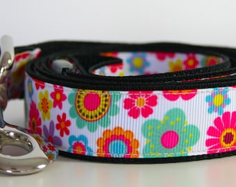 Flower Dog Lead