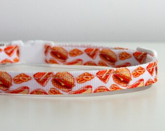 Breakaway Burger Pizza Cat Collar