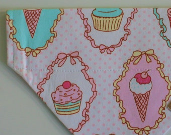 Ice Cream and Cupcake Dog Bandana