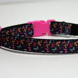 Breakaway Butterfly Cat Kitten Puppy Safety 3/8&quot; Collar Bell