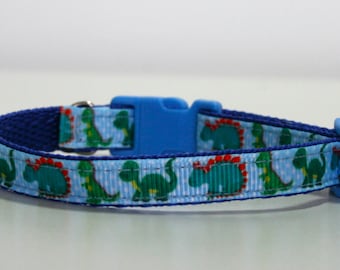 Breakaway Dinosaur Cat Collar
