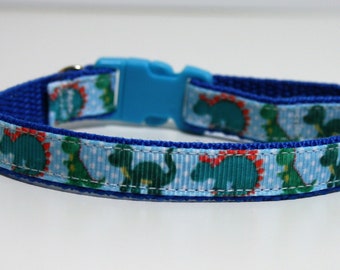 Breakaway Dinosaur Cat Collar