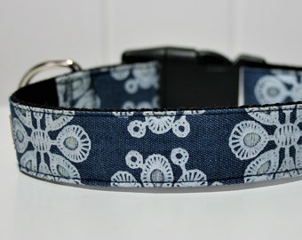 Denim Dog Collar