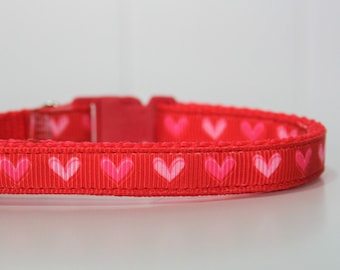 Breakaway Heart Cat Collar