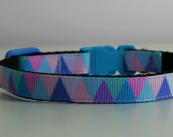 Breakaway Chevron Cat Collar