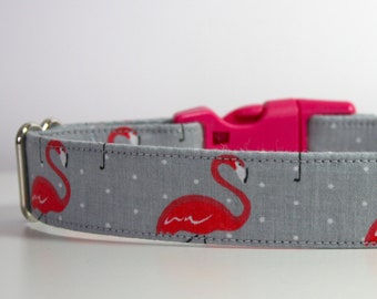 Flamingo Dog Collar or Lead