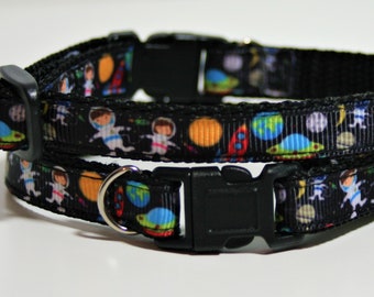 Breakaway Spaceship Cat Collar