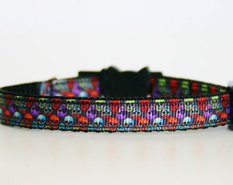 Breakaway Skull Cat Collar