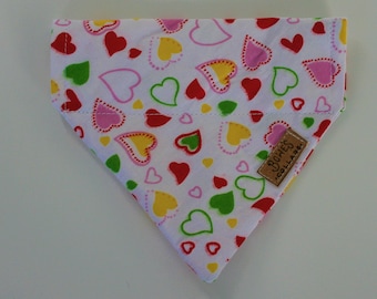 Heart Dog Bandana