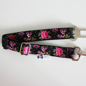 Pick any design Dog Seat Belt for Dog Collar or Harness