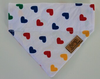 Love Heart Dog Bandana