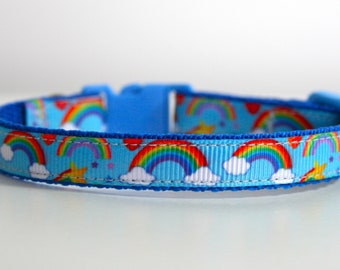 Breakaway Rainbow Cat Collar