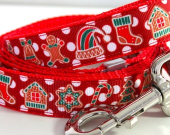 Christmas Dog Lead