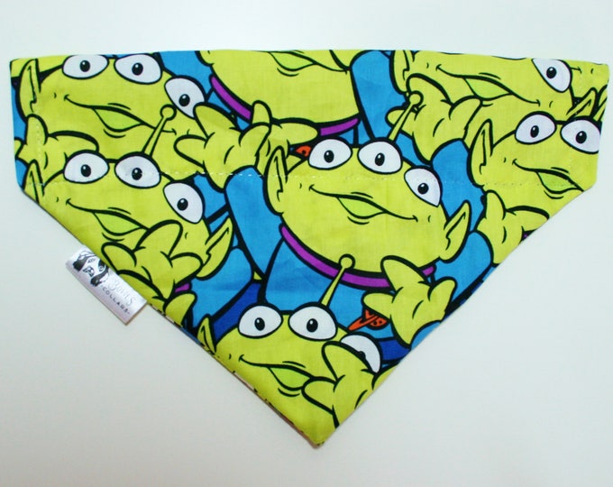 Aliens Toy Story Dog Bandana Cat Bandana Slip on Collar Etsy