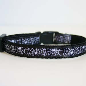 Breakaway Spider Halloween Cat Kitten Puppy Veiligheid 3/8&quot; Kraagbel