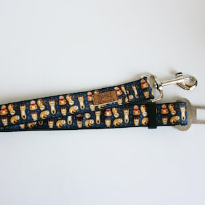 Sloth Dog Seat Belt for Dog Collar or Harness