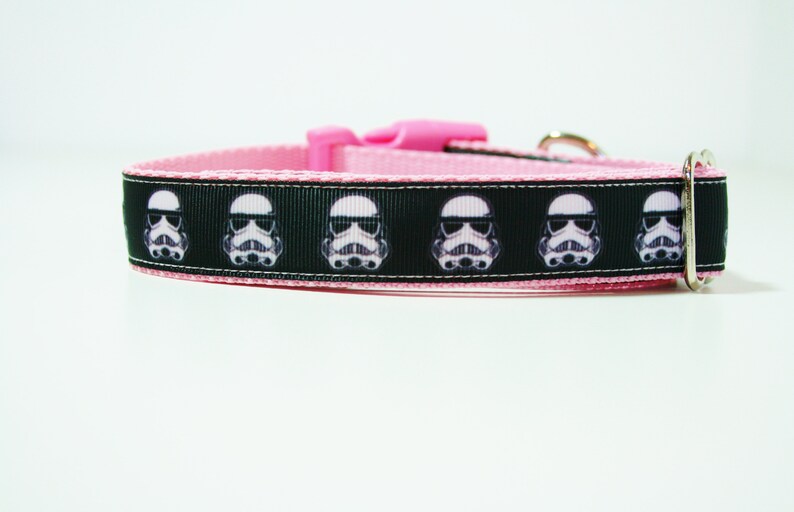 Pink Star Wars Stormtrooper Dog Collar or Matching Lead Leash Etsy