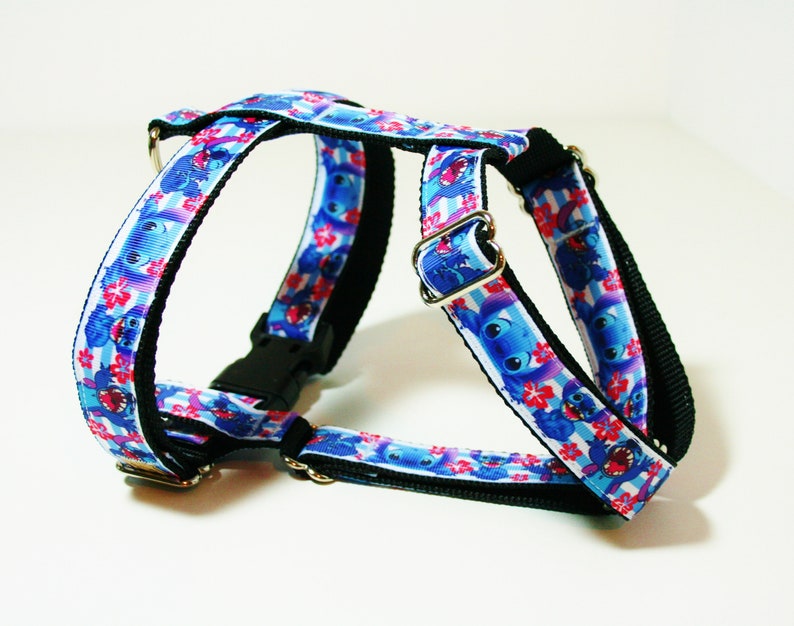 Lilo and Stitch Disney Adjustable Dog Harness Matching Etsy