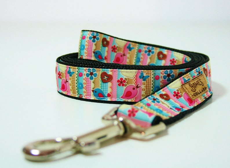 Bird Dog Collar or Matching Lead Leash Seat Belt 3/4 or Etsy