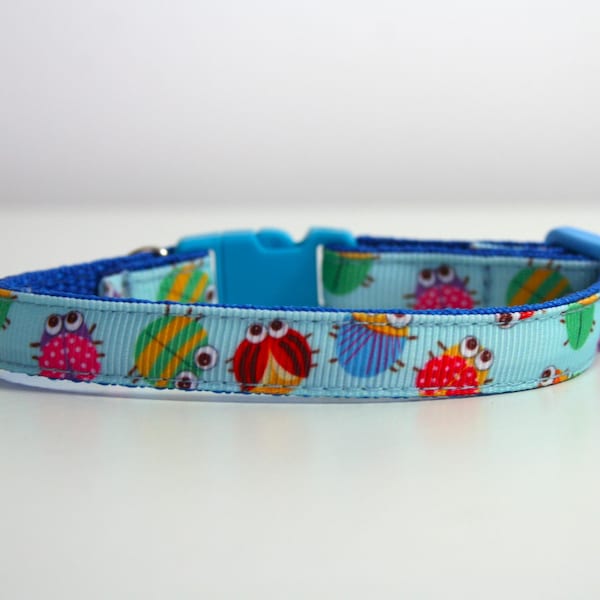 Breakaway Ladybird Cat Kitten Puppy Safety 3/8" Collar Bell