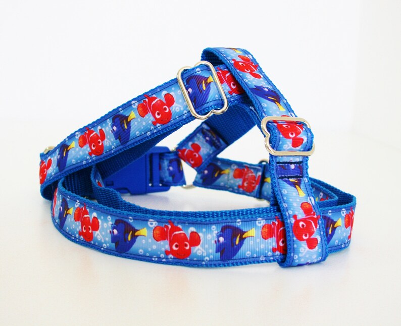 Finding Nemo Dory Disney Adjustable Dog Harness Matching Etsy