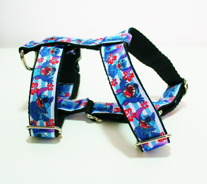 Lilo and Stitch Disney Adjustable Dog Harness Matching Etsy