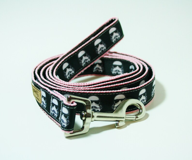 Pink Star Wars Stormtrooper Dog Collar or Matching Lead Leash Etsy