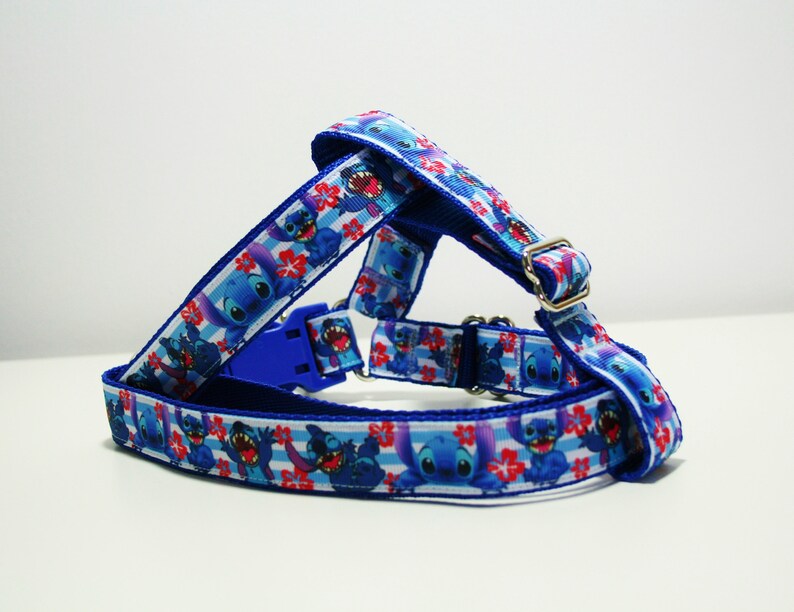 StepIn Lilo Stitch Disney Adjustable Dog Harness Matching Etsy