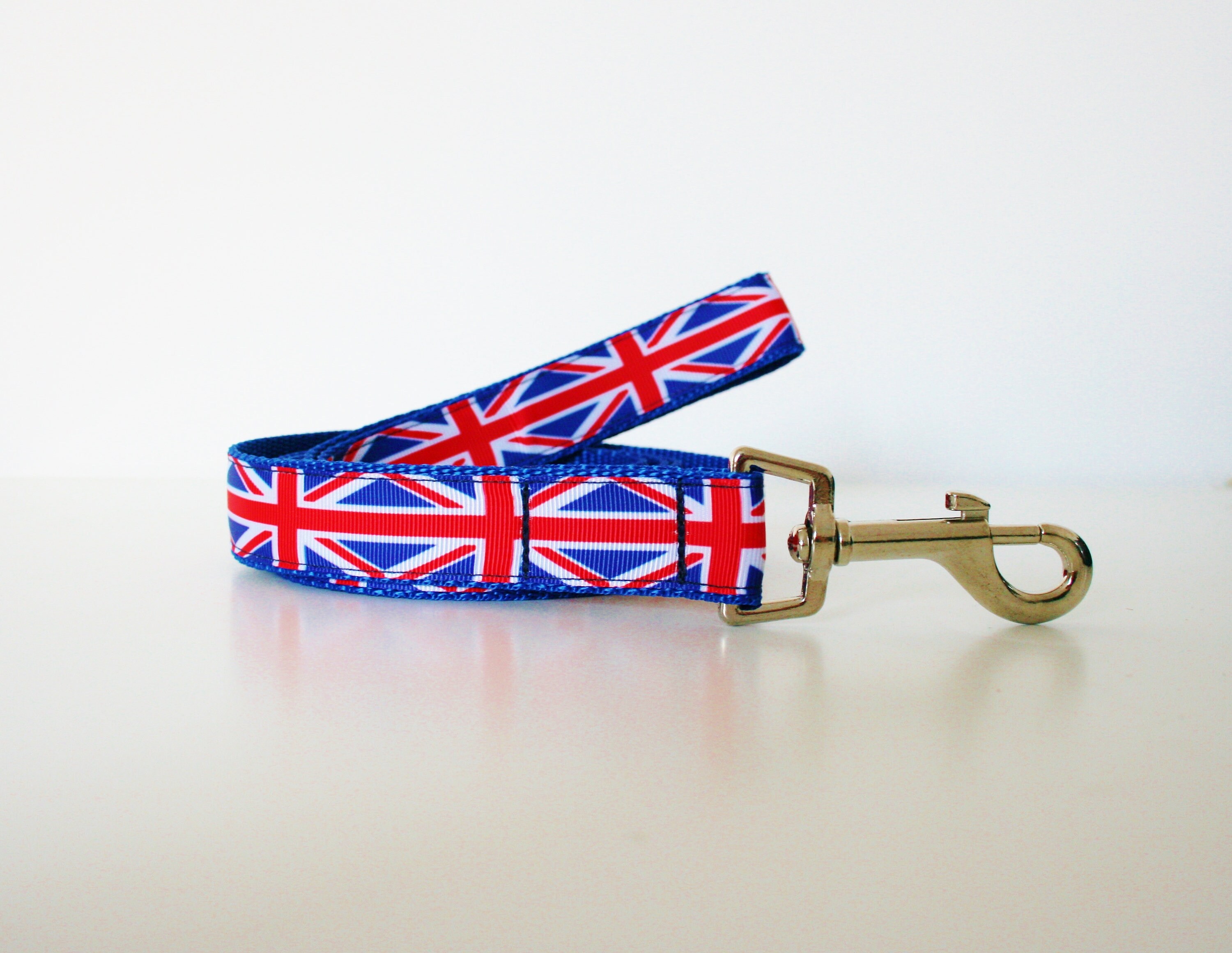 Union Jack England UK British Flag Dog Collar or Matching Lead Etsy UK