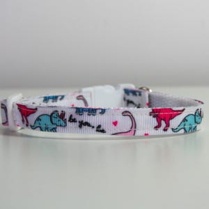 Breakaway Dinosaur Cat Kitten Puppy Safety 3/8&quot; Collar Bell